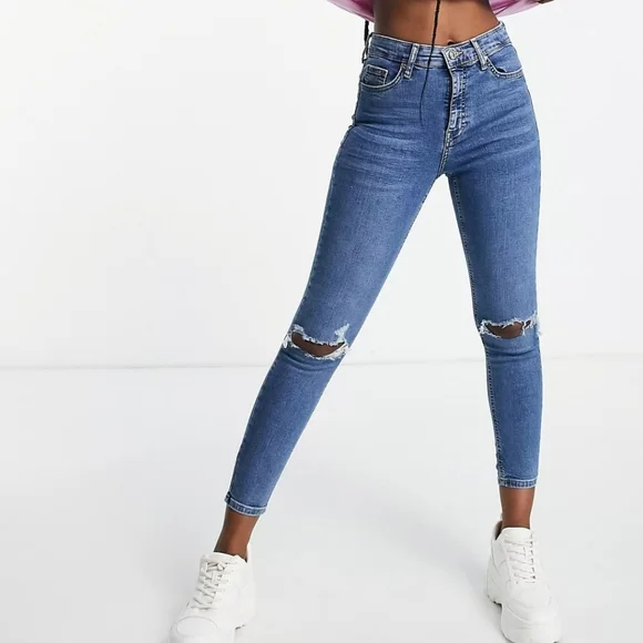 Topshop Jeans Topshop Moto Jamie Jeans Sizs 25 Poshmark